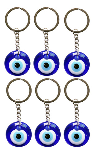 Gafas Para Ojos Evil Eye Beads, 6 Unidades