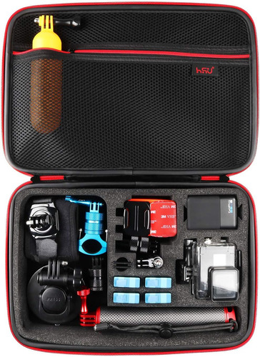 Estuche De Transporte Grande Para Gopro Hero 12 11 9 8 7 6 5