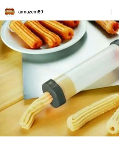 Imagem 9 de 9 de Kit 02 Maquinas Manual De Fazer Churros Prático E Rapido