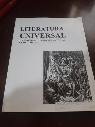 Literatura Universal Curso General Y Antología De Textos 