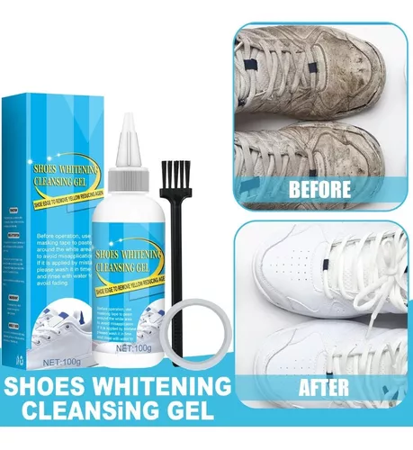 Limpiador De Zapatos Blanco De 30 Ml, Gel De Limpieza Para Zapatillas, Gel  De Limpieza Blanqueador Para Zapatos Salvador limpiador de zapatos blanco