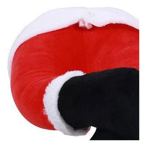 Cv Piernas De Felpa De Papá Noel, Pierna Rellena Divertida,