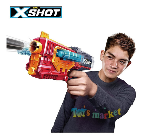 Max Attack Escopeta Pistola Rifle Lanza Dardos Sniper X-shot