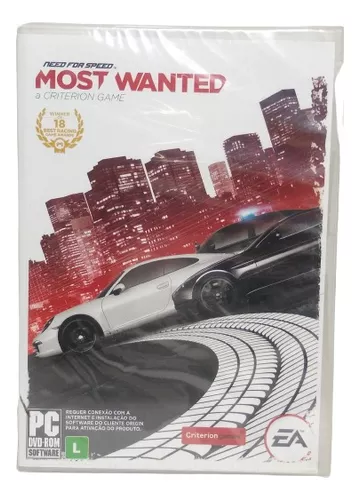 Need For Speed Most Wanted PC DVD-ROM Criterion Game EA 2012