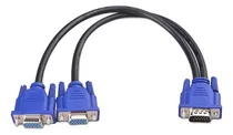 Comprar Cabo Adaptador Y 1 Vga X 2 Vga Ligar 2 Monitores