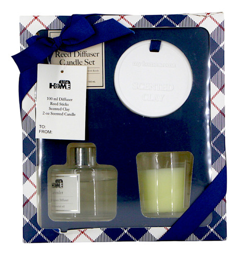 Set Difusor Y Vela Aromatica