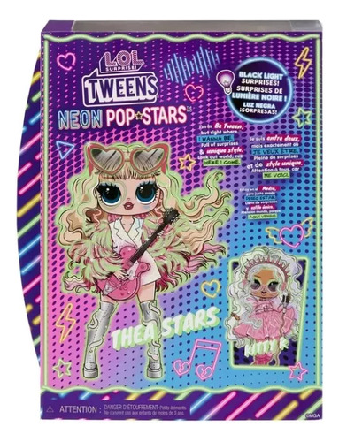 Lol Surprise Tweens Neon Pop Star Thea Star / C