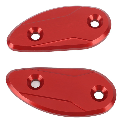 Funda Para Espejo Retrovisor De Moto, 2 Unidades, Color Rojo
