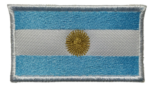 Parches Bandera Argentina Bordada P/ Coser Calidad Premium