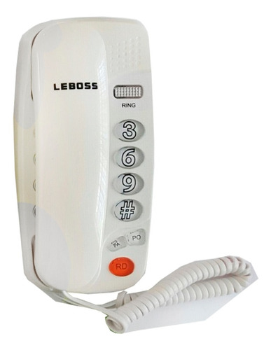 Telefono De Mesa Blanco Leboss