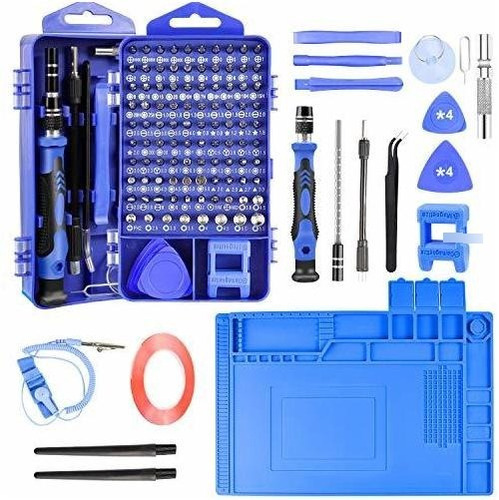 Kit De Reparaciones Para Pc Zinonmax Diy 128 En 1 -azul