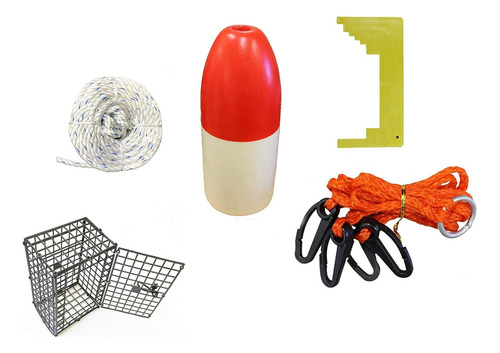 Kufa Crabbing Kit De Accesorios (línea De Hundimiento Sin Pl