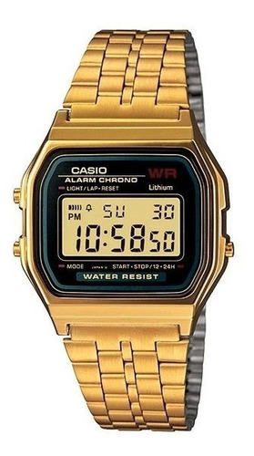 Reloj Casio A159wgea 1d Vintage/alarma Diaria 100% Original