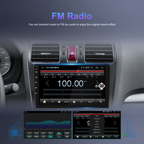 Zk Radio De Coche De 9 Pulgadas Para Dodge Charger