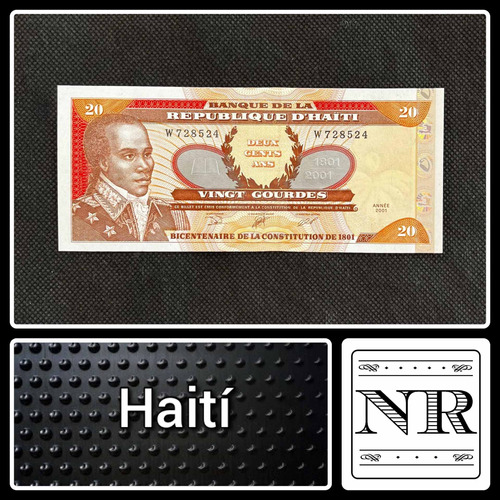 Haiti - 20 Gourdes - Año 2001 - P #271 A