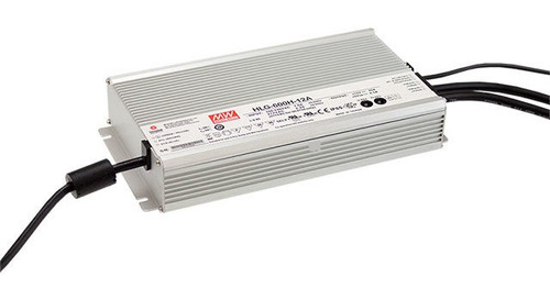 Driver Led Mean Well HLG-600h-24b 24vdc 600w 25a Dimmer 3 En