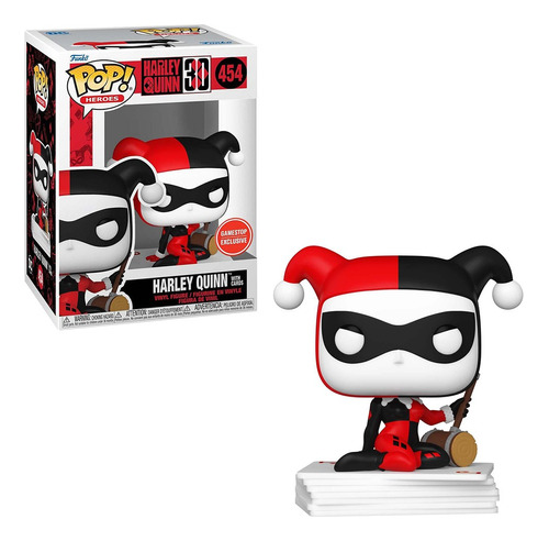 Funko Pop Heroes 30th Exclusive Harley Quinn Cards 454