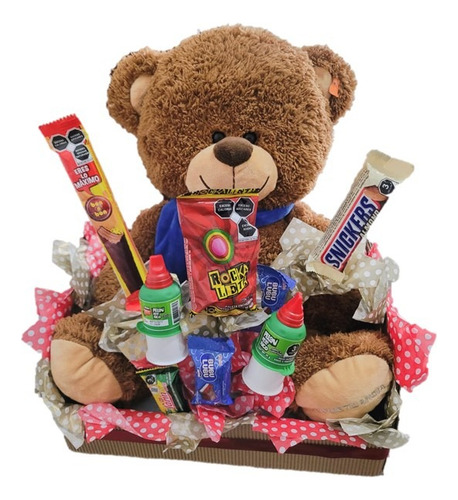 Peluche De Oso Con Dulces