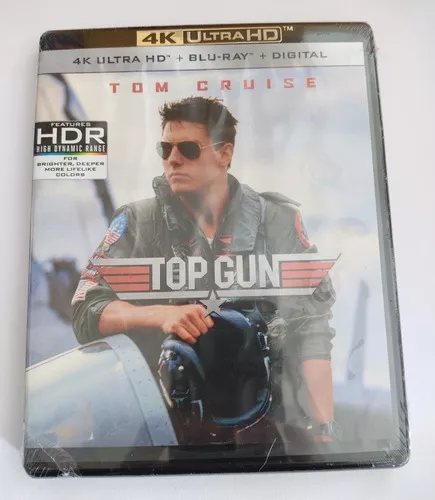 Blu-ray 4k Ultra Hd Top Gun Ases Indomáveis Dub/leg Cruise