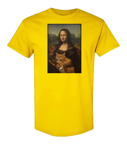 Camisetas Variedad De Colores Mona Lisa Arte Moderna Cc050