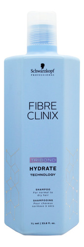 Schwarzkopf Fibre Clinix Shampoo Hidratante Pelo Seco 1lt 6c