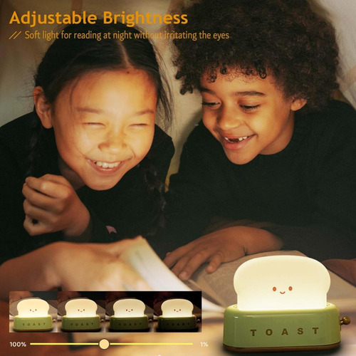 Luz Toast Night, Luces Led Para Tostadas Con Recarga Regulab