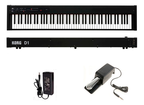 Piano Digital Korg D1 88 Teclas Martillo Rh3 Profesional 