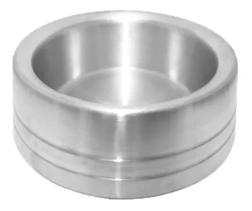 Imagem 1 de 1 de Dumar Comedouro alumínio pesado pequeno - Alumínio - 800 mL