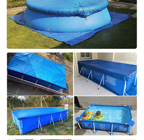Cubierta De Tela For Piscinas Sobre El Suelo, Tapete Para