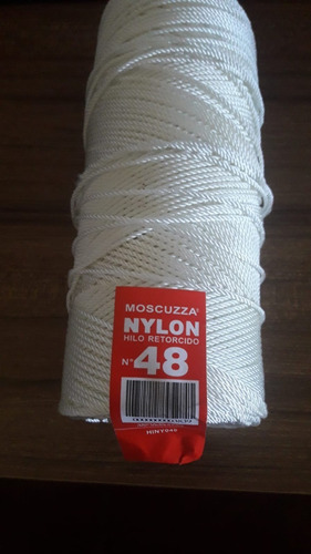 Hilo De Nylon  Nº 48 Redes  (bobinas Medio Kilo Aprox.)