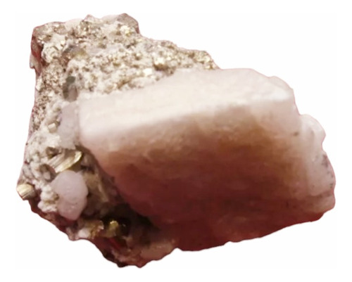 Mineral Roca Cristal Mangano Calcita Rosa Pirita Cuarzo