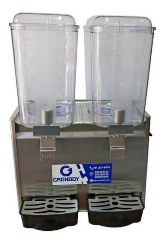 Máquina Refresquera Chichera 2 Tolvas Acero Inoxidable