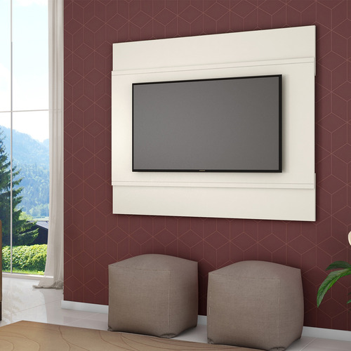 Painel Bali Para Tv De 42 Polegadas - Off White