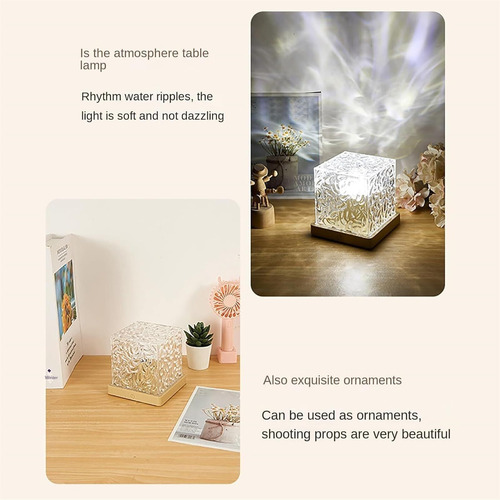 Cubo Calm Lamp, Lámpara De Agua Celestial,lámpara Tesseract,