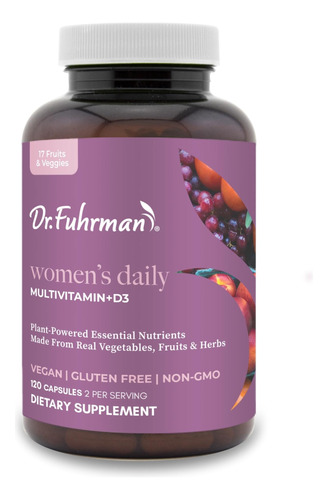 Dr. Fuhrman Multivitaminico Diario Para Mujeres, Formula Veg