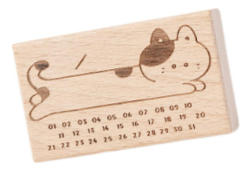 Sellos De Goma De Madera Para Scrapbooking, Estilo F