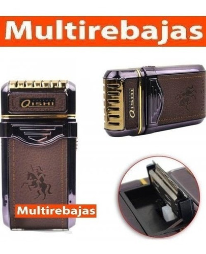 Afeitadora De Lujo Recargable Para Una Barba Perfecta
