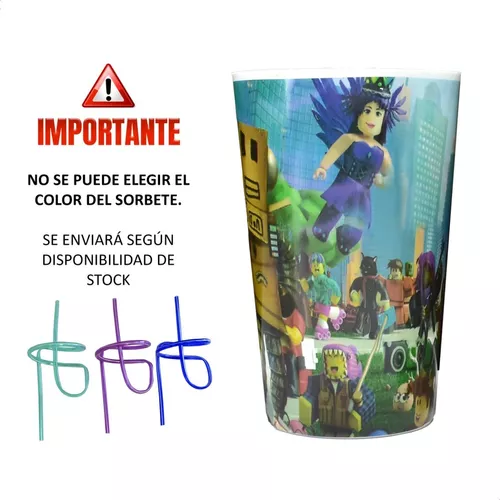 Pack 24 Vaso Jarro Infantil Escolar Sorbete Nene Nena Niños