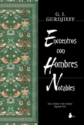 Libro Encuentros Con Hombres Notables Cartone De Gurdjieff G