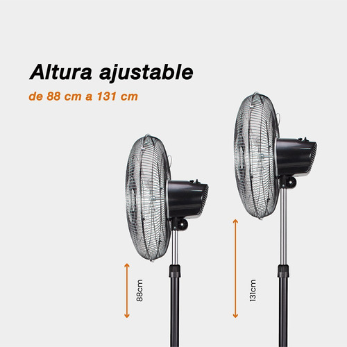 Ventilador De Pedestal Pie Mytek 3397 End