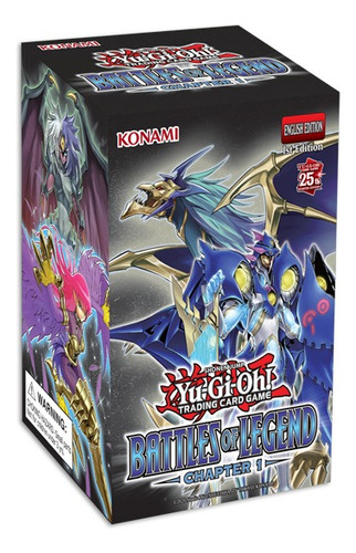 Yugioh! Battles Of Legend Chapter 1 Box - Cartas En Inglés