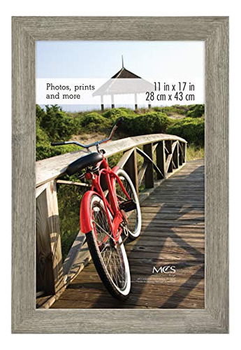 Mcs Museum Poster Frame, Barnwood, 11 X 17 In, Rr8n9