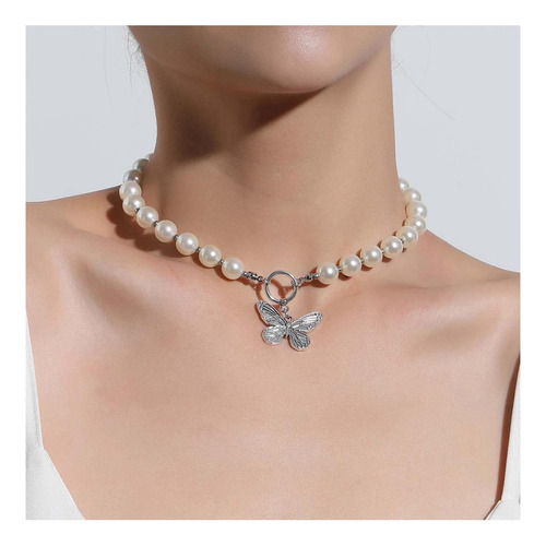 Andelaisi Boho Gargantilla De Perlas Collar Con Colgante De