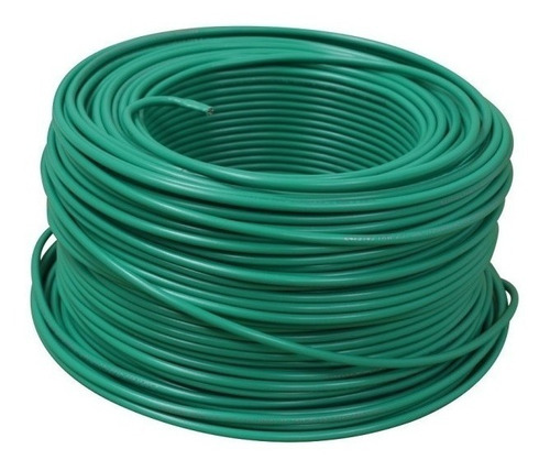 Cable Thw Cca Ul Calibre 12 Verde Sanelec