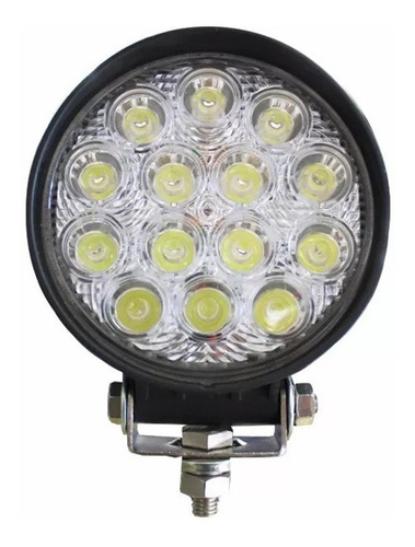 Faro Auxiliar Led Eversafe Spot Flood 14 Led 42w Off Road