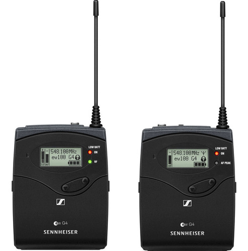 Microfone Lapela Sennheiser Ew 100 Eng G4-a Wireless Xlr