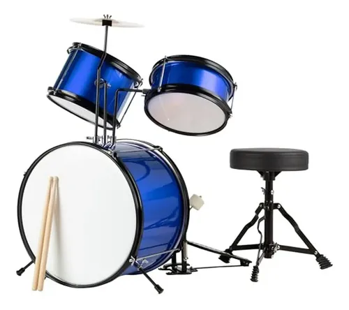 Batería Infantil De Madera De 20 Cm Con 2 Baquetas | Juguete Musical Educativo Con Sonidos Claros, Ideal Para Niños De 1 A 3 Años, Regalo De Navidad