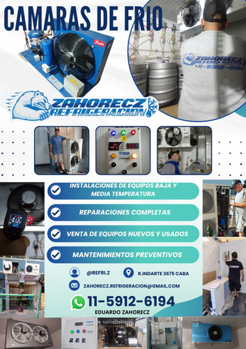 Camaras Frigorificas / Frio Instalacion Reparacion Mant