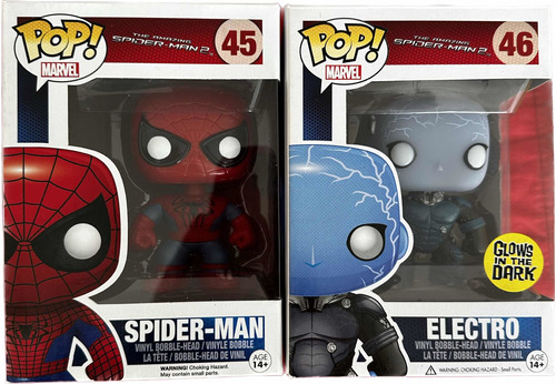 Funko Pop Hombre Araña Spider Man 2 Y Electro
