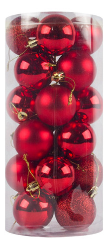 24x Bolas De Navidad Adornos Decoraciones Para Árboles De